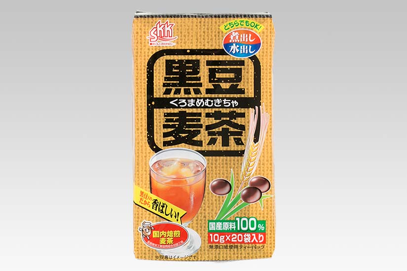 SKK 黒豆入り麦茶ティーバッグ | 玄米茶専門ショップGENMAICHA.jp